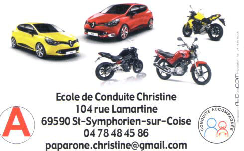 ECOLE DE CONDUITE CHRISTINE